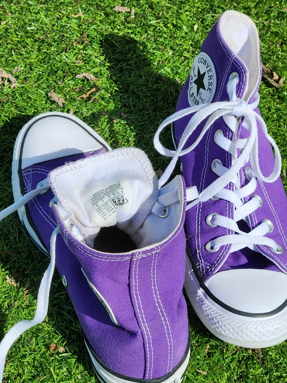WOMENS CHUCK TAYLOR ALL STAR HIGH TOP SNEAKER - Picture 7 of 7